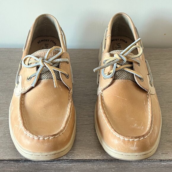 Sperry Women’s Angelfish Boat Shoe Size 12 - LIKE NEW - Picture 1 of 6